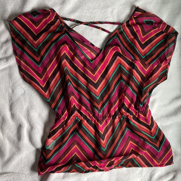 Sheer Dynamite Top - Picture 2 of 7